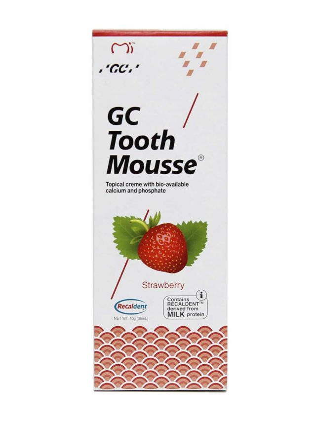 GC Tooth Mousse Strawberry, Тус Мусс Клубника 4