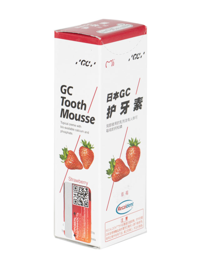 Tooth mousse Клубника Япония